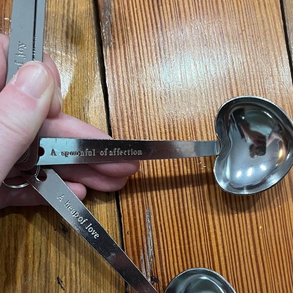 Silver Measuring Spoons Set - Picture 3 of 7